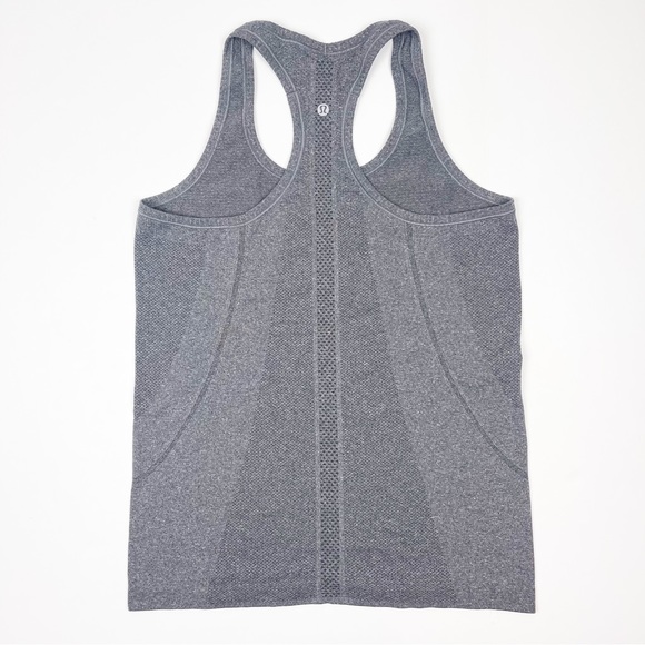 Lululemon Dark Heather Gray Swiftly Tech Tank 8 - Picture 2 of 3
